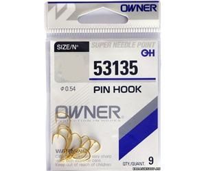Одинарный крючок OWNER 53135-14, 12шт