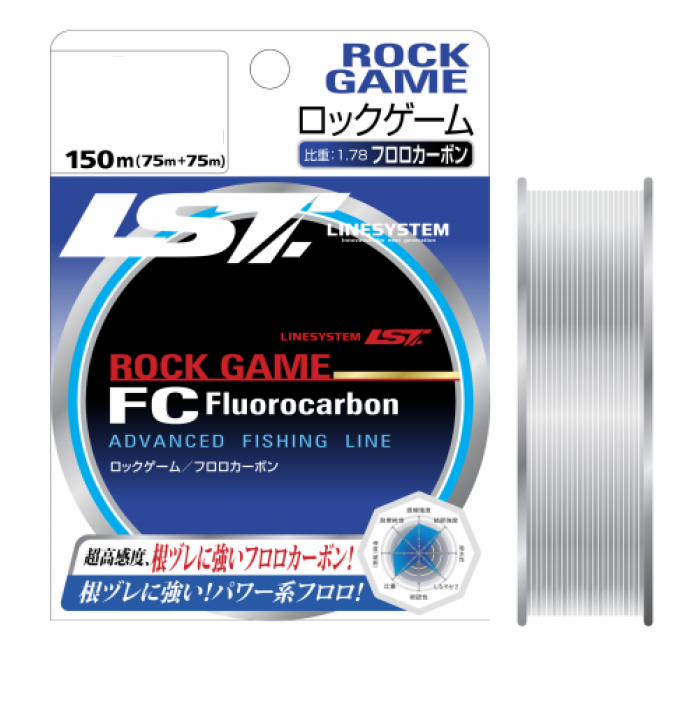 Флюорокарбон LINESYSTEM Rock Game FC 0.15 mm (3lb) 150 m