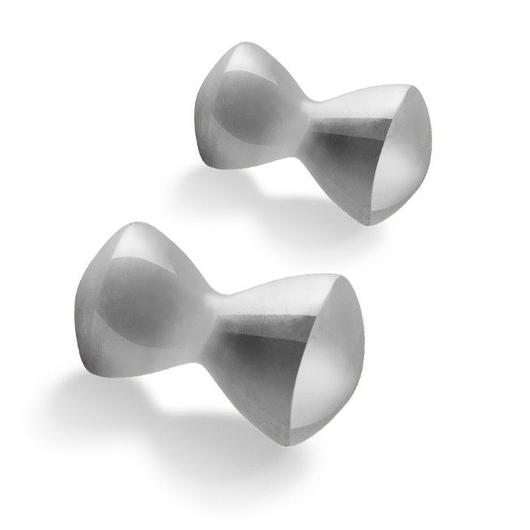 FLY-FISHING Латунные глаза-гантельки Groovy Twin Eye 2 5 mm SILVER (10шт)