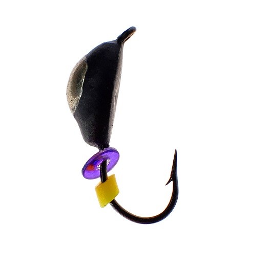 Мормышка вольфр. Бадис Нимфа с коронкой серебро 4мм (512)