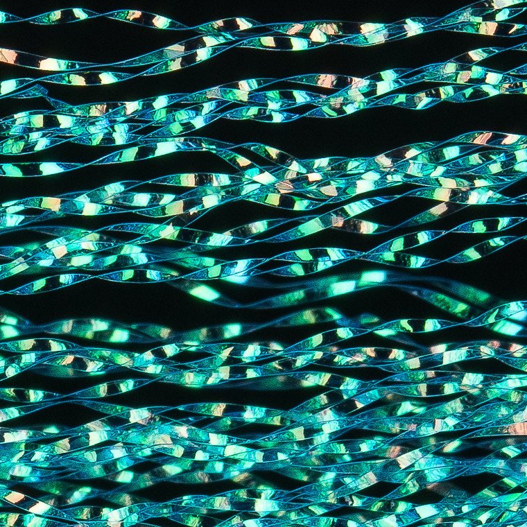 TEXTREME Волокна синтетические крученые CRYSTALFLASH Medium Light Blue 300 strands