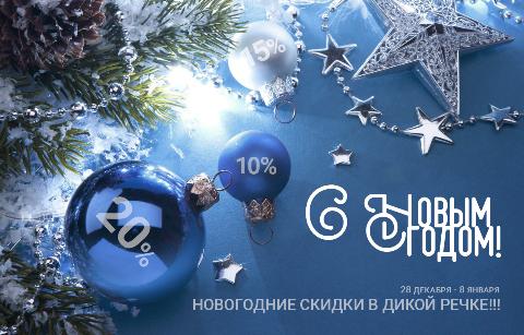 Новогодние скидки 2025
