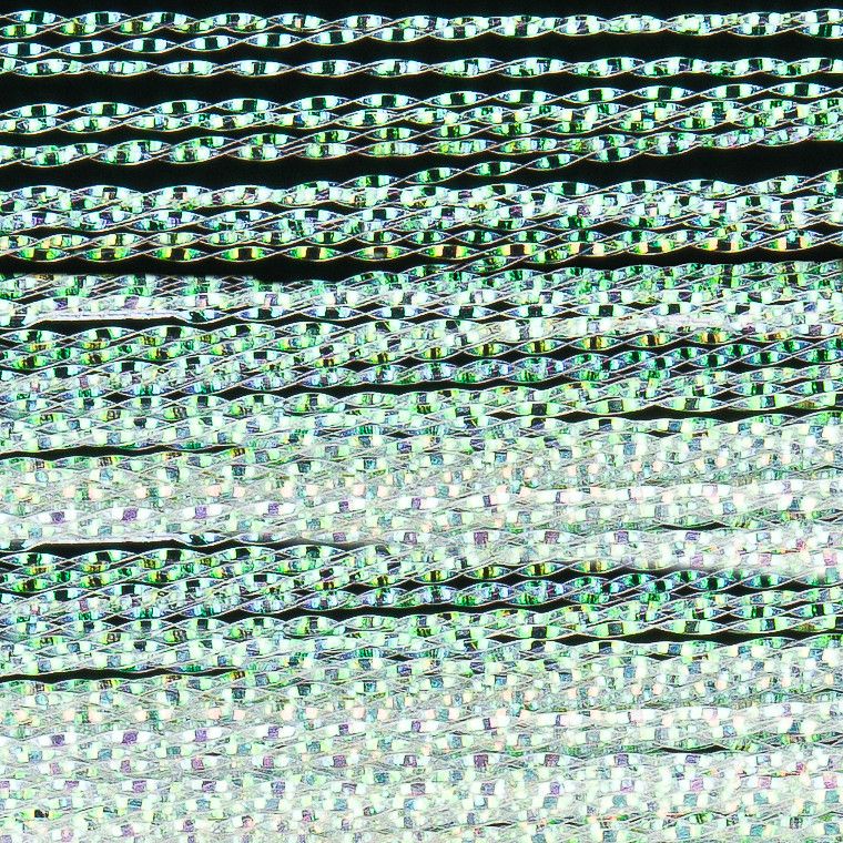 HENDS Синтетическое волокно Krystal Flash  Micro White #01