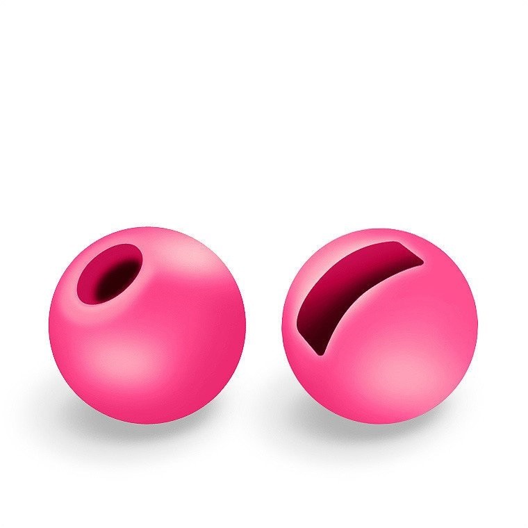 FLY-FISHING Вольфрамовые головки с вырезом 5.5 мм (10 шт.) FL PINK