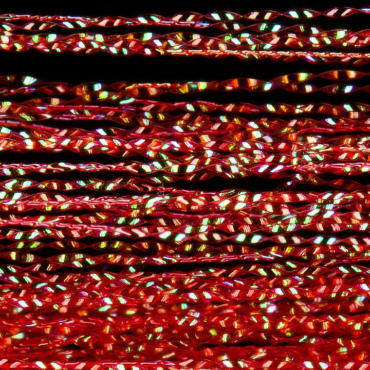 HENDS Синтетическое волокно Krystal Flash - UV Ice Effect UV Red #108