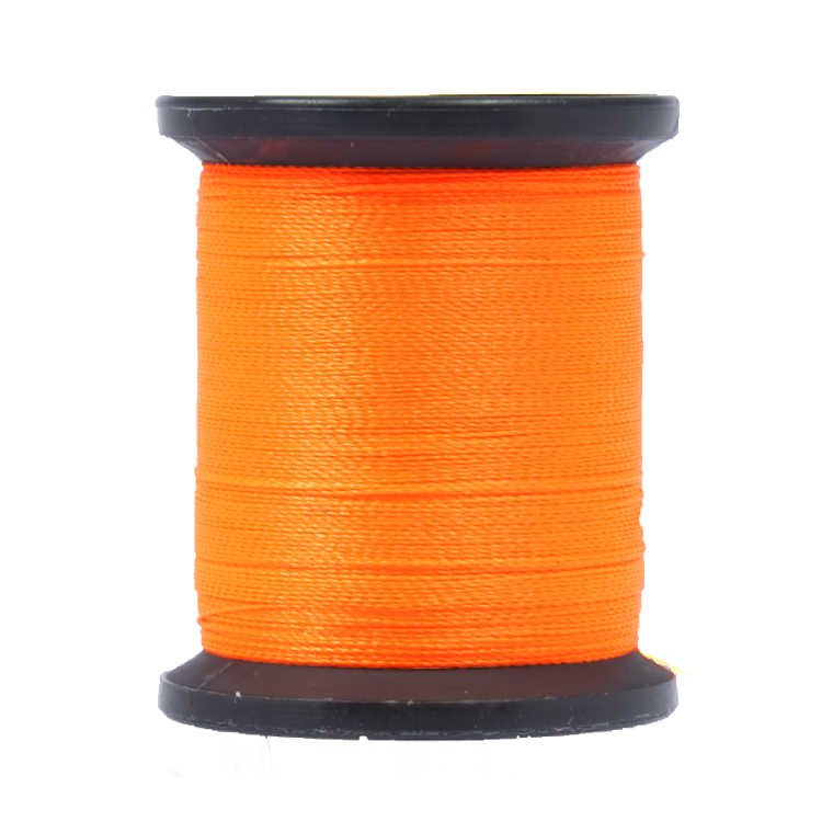 UNI Супер-яркая нить Neon 1/0 2x Burnt Orange 50y