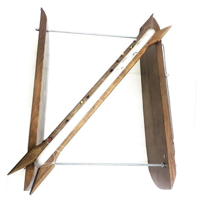 Кораблик дерев. огруженный с настроем 50 см 10 мух Проф