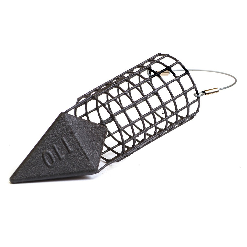  Кормушка фидерная X-FEEDER ME BULLET 4K M GRID  80 гр (35мл, цвет Matt Black)