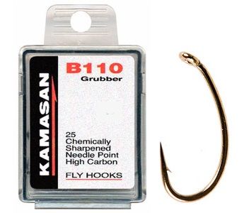 KAMASAN Крючки B110 #10 (25 шт) 