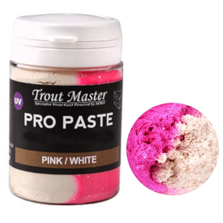 Паста форелевая плав. Trout Master PRO PASTE 60гр Cheese PINK/WHITE