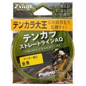 FUJINO Шнур для тенкары Straight Line AQ K-35 Yellow(c маркерным поводком) 3.3 м																