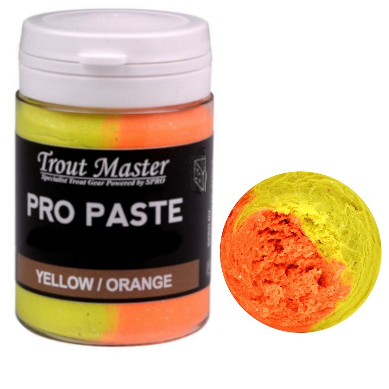 Паста форелевая плав. Trout Master PRO PASTE 60гр Cheese YELLOW/ORANGE