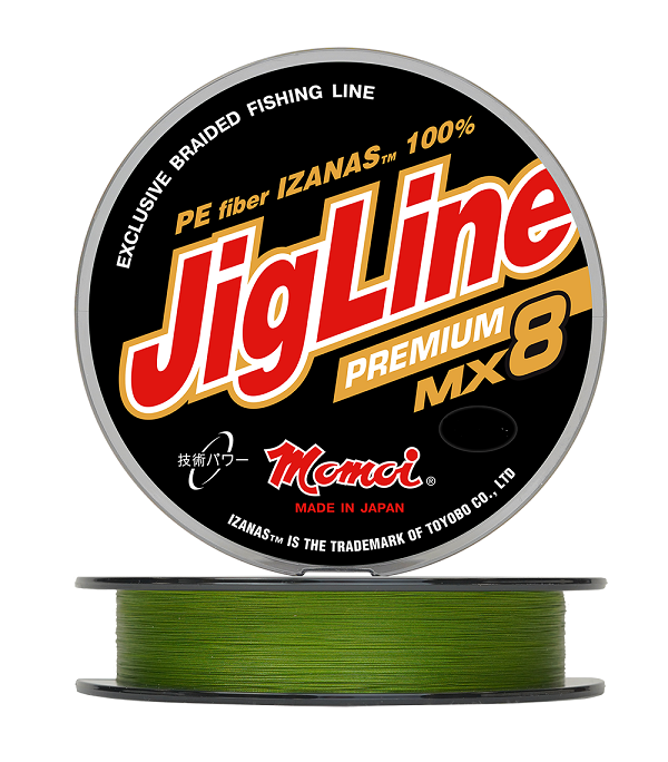 Шнур Momoi JigLine Premium 0.16мм 13кг, 10м, хаки