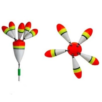 Поплавок зимний "Цветок" ЯМАН 5 лепестков, бальса  2гр