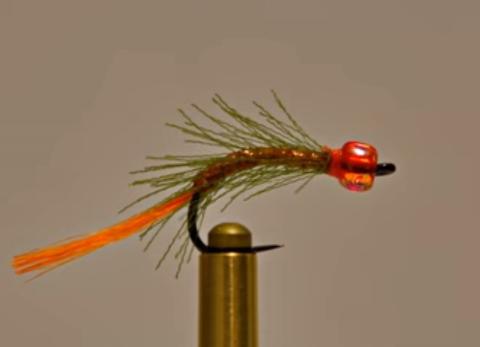 Зимняя омулевая мушка