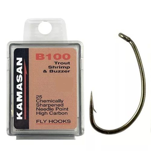 KAMASAN Крючки B100 #10 (25 шт)