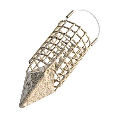  Кормушка фидерная X-FEEDER ME BULLET 4K MIDDLE  90 гр (35мл, цвет 3D Sand)