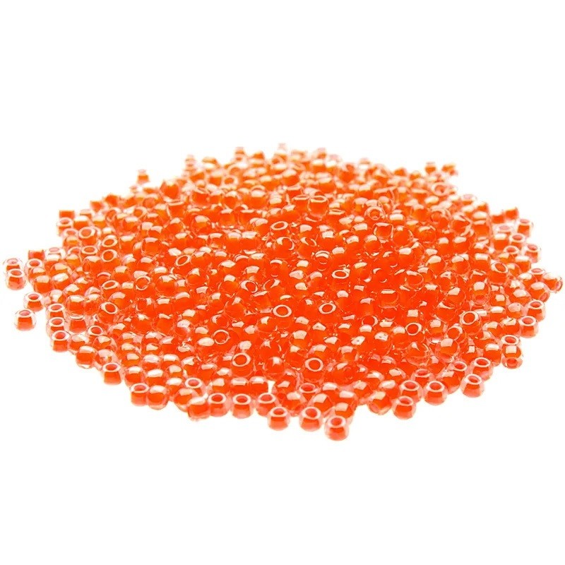 Дикая Речка Бисер калиброванный medium, 803 Fl. Hot Orange, 3гр.
