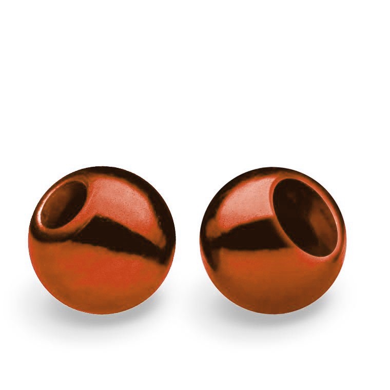 FLY-FISHING Латунные головки Brass Beads 2.8 mm (20 шт.) METALLIC ORANGE