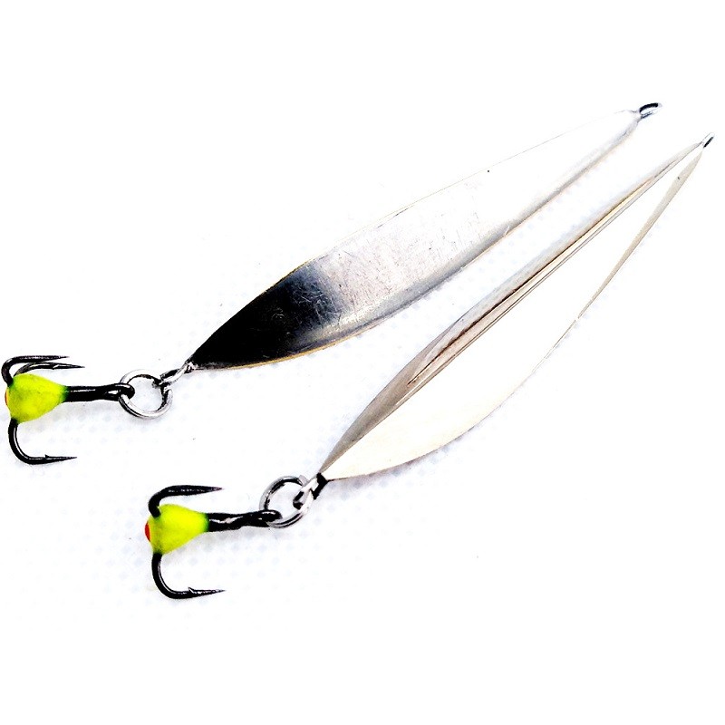 Зимняя блесна MF Ice Y Маралистик 90 40мм, подвес мельхиор