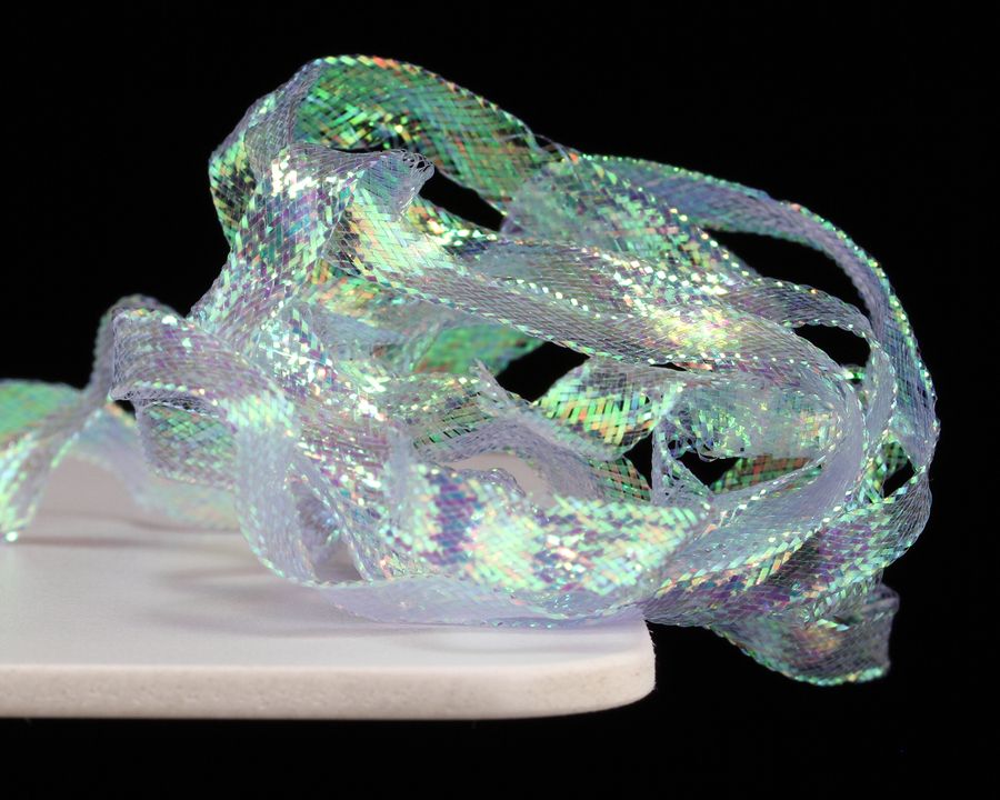 Sybai Материал для тела Pearl Braidback, 4,5mm, Ice Pearl