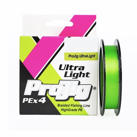 Шнур ProJig UltraLight 0.06мм 2.6кг, 150м, светло-зеленый