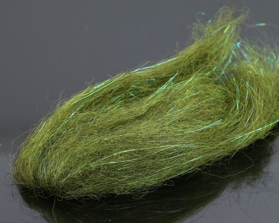 Sybai Стримерное волокно Flash Icelandic Sheep Hair, Dark Olive