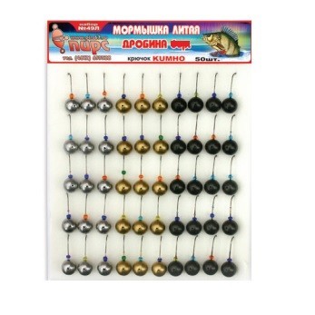 Мормышка литая Дробина 4 гр 47-Л Пирс