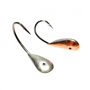 Мормышка паяная Щит 129КС, кр. 10 медь