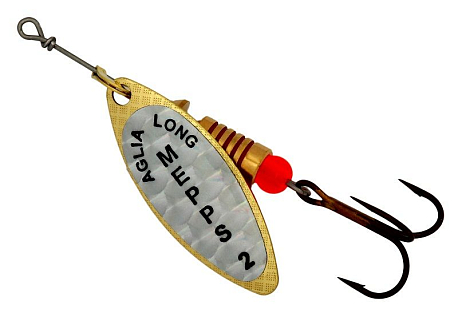 Блесна MEPPS Aglia Long №2 Rainbo OR 7,0 гр