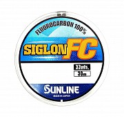 Леска SUNLINE Siglon FC флюорокарбон 0,100мм 30м