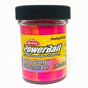 Berkley Паста форелевая плав. POWERBAIT EXTRA SCENT GLITTER Dough Cheese 50 гр. Sherbet/Cheese 