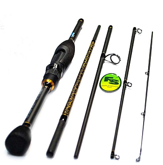 Удилище спиннинговое PILIGRIM LIGHT (5 секций) 2,10м, 3-15 гр, M/F