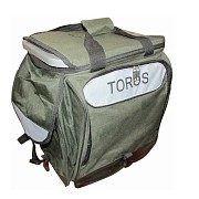 Ящик-рюкзак зимний, 27х30х38см. темно-зеленый