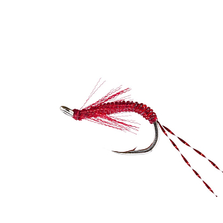 Мушка Омулевая Органза+риб кр. №12 Дикая речка