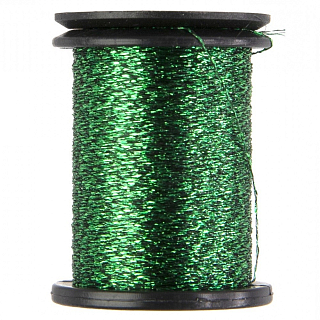 Semperfli Плетеная тесьма Micro Glint Nymph Tinsel PEACOCK GREEN