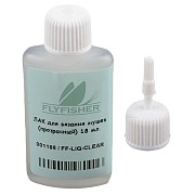 FLYFISHER™ Прозрачный лак для вязания мушек Cellire Clear 18ml bottle + applicator