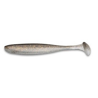 Приманка силиконовая Keitech Easy Shiner  4" #417 Goldl Flash Minnow