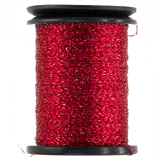 Semperfli Плетеная тесьма Micro Glint Nymph Tinsel RED