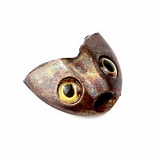 FISH-SKULL Головки для стримеров Sculpin Helmet BROWN LARGE for #2, #1, #1/0, #1 (8 шт.)