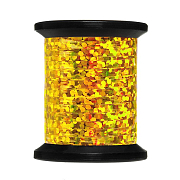 UNI Плоский люрекс UNI-Mylar #14 Holographic Gold 1/32"