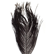 WAPSI Перья страуса Ostrich Herl BLACK