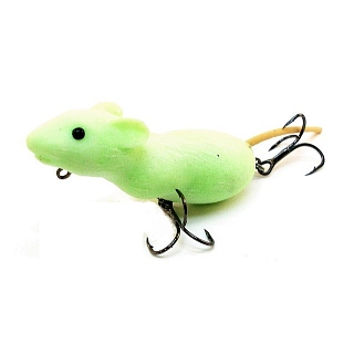 Мышь люминесцентная шумовая мягкая №5