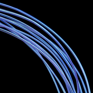 HENDS Материал для формирования сегментов Pearl Quill Medium Blue Peacock 1,5 m [PQM-20]