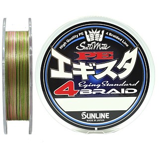 Плетеный шнур Sunline PE EGISTA X4 150m  #0.6  0,128мм, 4.5кг, multicolor