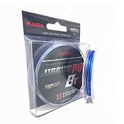 Плетеный шнур KAIDA JIGGING PE 8X мультиколор 0,26 (18,2кг) 150м