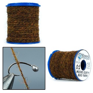 SibNymph Пряжа Micro Dirty Bug Yarn #01