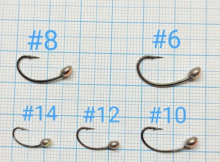 Мормышка паяная Scud #06 BN, чешуйка медь