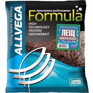 Прикормка готовая ALLVEGA "Formula Winter Ready" 0,5 кг ЛЕЩ 