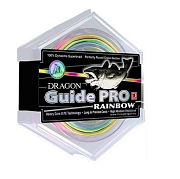 Шнур DRAGON GUIDE PRO RAINBOW 250 m 0.18 mm/15.10 kg.(5-и цветный)